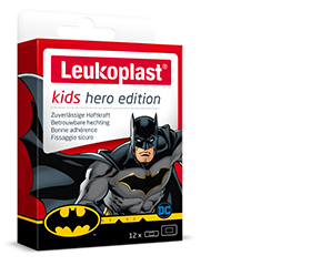 LEUKOPLAST Kids Strips hero Batman Mix, 12 szt