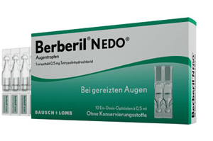 BERBERIL N EDO Krople do oczu, 30 x 0,5 ml