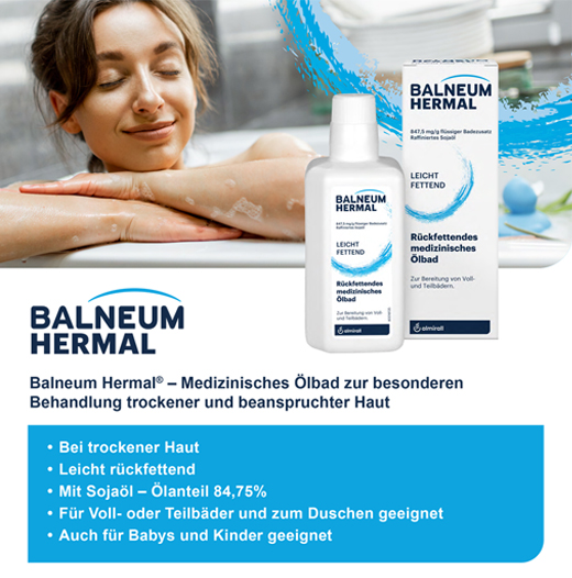 BALNEUM Dodatek do kąpieli w płynie Hermal, 200 ml