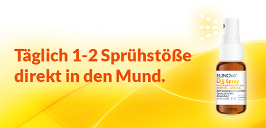 EUNOVA Witamina D3 w sprayu, 8 ml