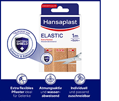 HANSAPLAST Gips elastyczny 6 cmx1 m, 1 szt