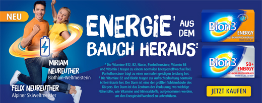 Tabletki energetyczne BION3, 30 szt
