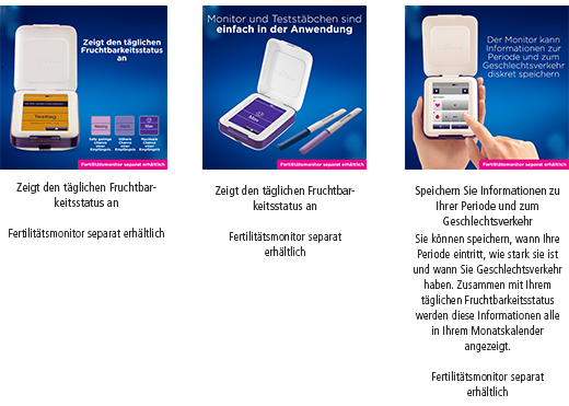 CLEARBLUE Paski testowe do monitorowania płodności 30+3, 33 szt