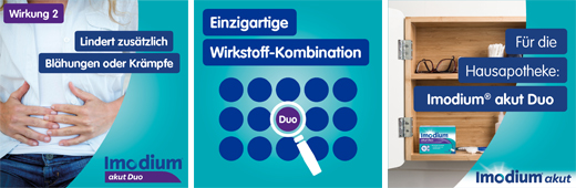 IMODIUM akut Duo 2 mg/125 mg tabletki, 12 szt