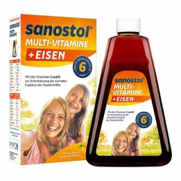 SANOSTOL plus sok z żelaza, 230 ml