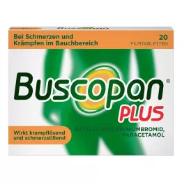 BUSCOPAN plus tabletki powlekane 10 mg/500 mg, 20 szt