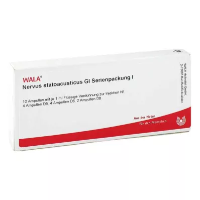 NERVUS STATOACUSTICUS GL Opakowanie seryjne 1 ampułki, 10 x 1 ml