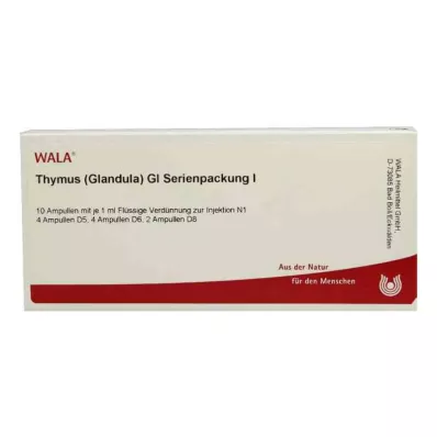 THYMUS GLANDULA GL Opakowanie seryjne 1 ampułki, 10 x 1 ml THYMUS GLANDULA GL Opakowanie seryjne 1 ampułki, 10 x 1 ml