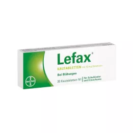 LEFAX Tabletki do żucia, 20 szt