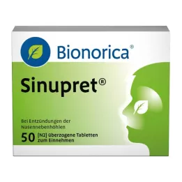 SINUPRET Tabletki powlekane, 50 szt
