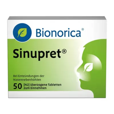 SINUPRET Tabletki powlekane, 50 szt