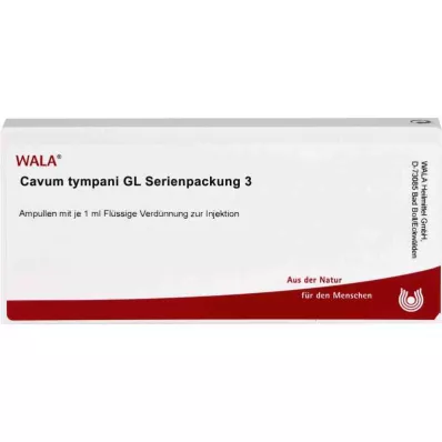 CAVUM tympani GL Opakowanie seryjne 3 ampułki, 10 x 1 ml CAVUM tympani GL Opakowanie seryjne 3 ampułki, 10 x 1 ml