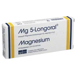 MG 5 LONGORAL Tabletki do żucia, 20 szt