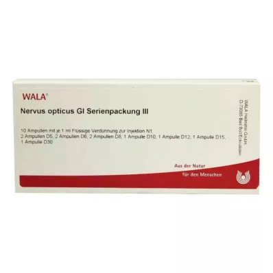 NERVUS OPTICUS GL Opakowanie zbiorcze 3 ampułki, 10 x 1 ml NERVUS OPTICUS GL Opakowanie zbiorcze 3 ampułki, 10 x 1 ml