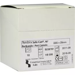 AMBIX Safe-Can Portpunkt.Kan.22 Gx25 mm zakrzywiony, 10 szt