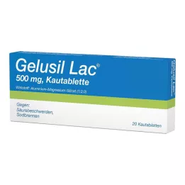 GELUSIL LAC Tabletki do żucia, 20 szt