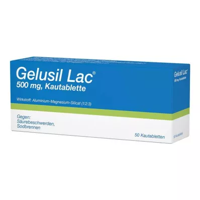 GELUSIL LAC Tabletki do żucia, 50 szt GELUSIL LAC Tabletki do żucia, 50 szt