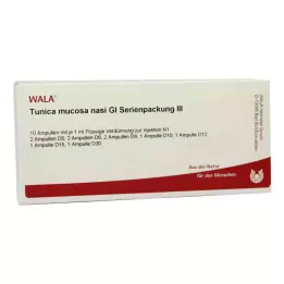 TUNICA śluzówka nasi GL opakowanie seryjne 3 ampułki, 10X1 ml