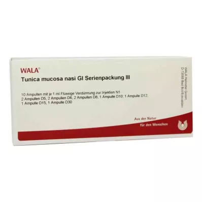TUNICA śluzówka nasi GL opakowanie seryjne 3 ampułki, 10X1 ml