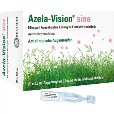 AZELA-Vision sine 0,5 mg/ml roztwór do oczu, pojedyncza dawka, 20X0,3 ml