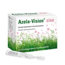 AZELA-Vision sine 0,5 mg/ml roztwór do oczu, pojedyncza dawka, 20X0,3 ml