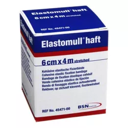 ELASTOMULL samoprzylepny bandaż mocujący 6 cmx4 m, 1 szt