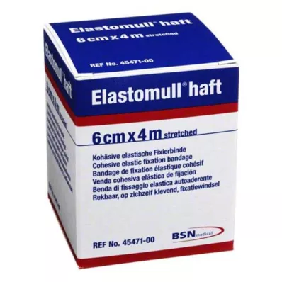 ELASTOMULL samoprzylepny bandaż mocujący 6 cmx4 m, 1 szt