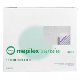 MEPILEX Opatrunek piankowy 15x20 cm sterylny, 5 szt