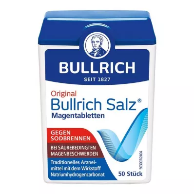 BULLRICH Tabletki solne, 50 szt