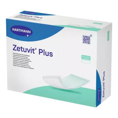 ZETUVIT Kompres chłonny Plus bardzo mocny, sterylny 20x25 cm, 10 szt ZETUVIT Kompres chłonny Plus bardzo mocny, sterylny 20x25 cm, 10 szt