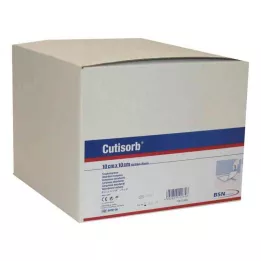 CUTISORB Kompresy chłonne niesterylne 10x10 cm, 100 szt