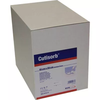 CUTISORB Kompresy chłonne niesterylne 10x20 cm, 100 szt CUTISORB Kompresy chłonne niesterylne 10x20 cm, 100 szt