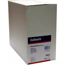 CUTISORB Kompresy chłonne niesterylne 20x40 cm, 50 szt