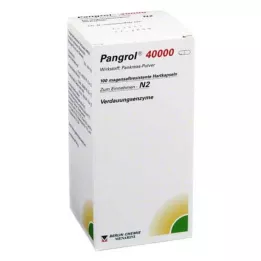 PANGROL 40 000 twardych kapsli z powłoką dojelitową, 100 szt