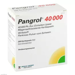 PANGROL 40 000 twardych kapsli z powłoką dojelitową, 200 szt