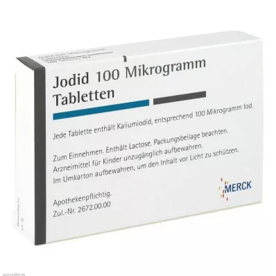 JODID 100 tabletek, 100 szt JODID 100 tabletek, 100 szt