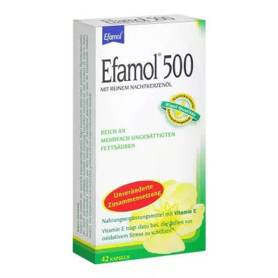 EFAMOL 500 kapsułek, 42 szt EFAMOL 500 kapsułek, 42 szt