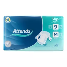 ATTENDS Slip Active 9 M, 28 szt