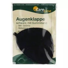 AUGENKLAPPE z gumką w kolorze czarnym, 1 szt