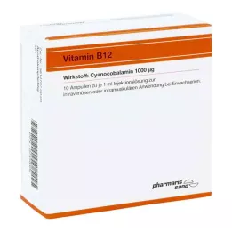 VITAMIN B12 RÖWO 1,000 μg ampułki, 10X1 ml