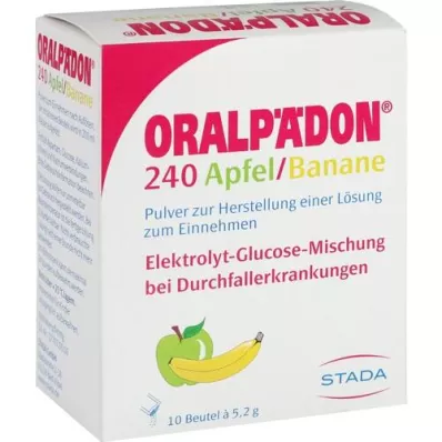 ORALPÄDON 240 Apple Banana Powder, 10 szt