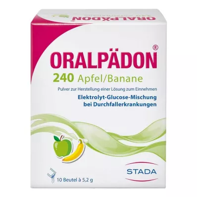ORALPÄDON 240 Apple Banana Powder, 10 szt ORALPÄDON 240 Apple Banana Powder, 10 szt
