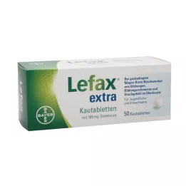LEFAX dodatkowe tabletki do żucia, 50 szt