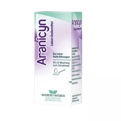 ARANICYN Mieszanka żółci wątrobowej, 50 ml ARANICYN Mieszanka żółci wątrobowej, 50 ml