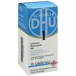 BIOCHEMIE DHU 1 Calcium fluoratum D 6 tabletek, 200 szt