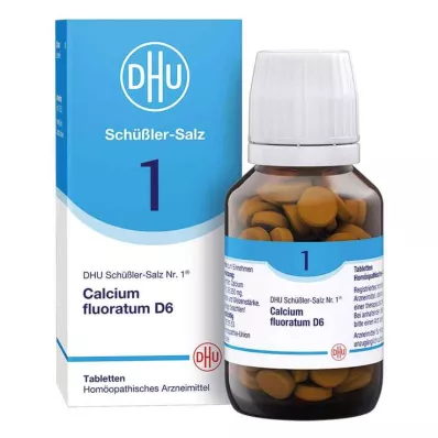 BIOCHEMIE DHU 1 Calcium fluoratum D 6 tabletek, 200 szt BIOCHEMIE DHU 1 Calcium fluoratum D 6 tabletek, 200 szt