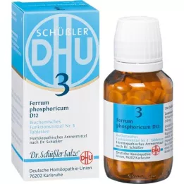 BIOCHEMIE DHU 3 Ferrum phosphoricum D 12 tabletek, 200 szt