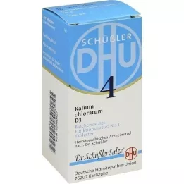 BIOCHEMIE DHU 4 Kalium chloratum D 3 tabletki, 200 szt