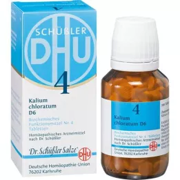 BIOCHEMIE DHU 4 Kalium chloratum D 6 tabletek, 200 szt
