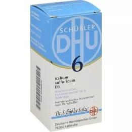 BIOCHEMIE DHU 6 Kalium sulphuricum D 3 tabletki, 200 szt
